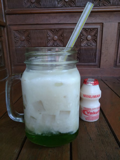 Foto resep Es Melon Yakult