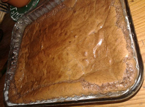 Una foto de Brownie de Chocolate
