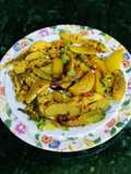 Spiny Gourd(Kantola) Potato Fry(no onion garlic)