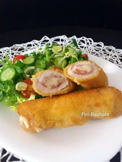 Una foto de Flamenquines de lomo jamón serrano y queso
