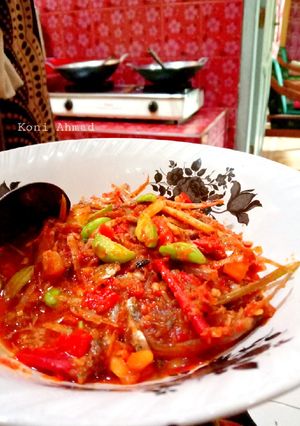 Foto resep Pete teri balado
