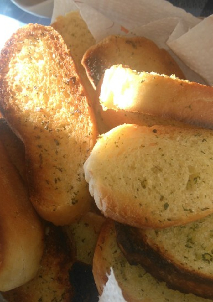 Una foto de Pan de ajo