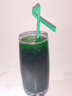 A picture of Mint leaves lemonade.