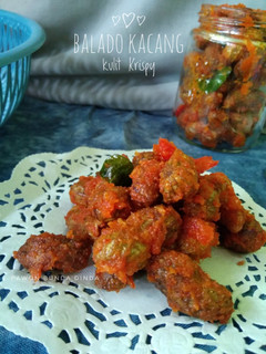 Foto resep Balado kacang kulit Krispy (dimakan sekulit-kulitnya)