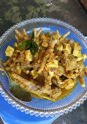 Foto resep Ceker Bumbu Kuning