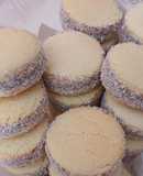 Alfajores de maicena, con aceite