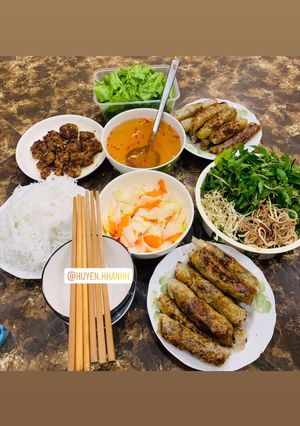 Hình của món Bún nem chả Hà Nội 🇻🇳.