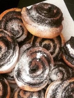 Kakaós csiga sütőporral recept fotója