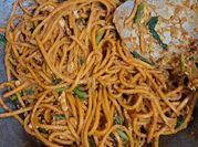 Gambar mie gomak cabe
