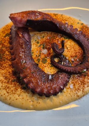 Una foto de Pulpo a la Parmentier