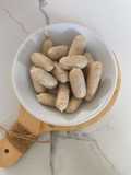 Homemade chicken bratwurst