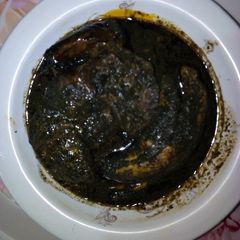 A picture of Black soup.