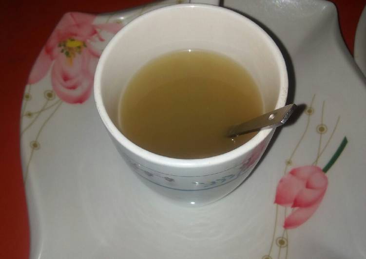 Ginger nd lemon tea