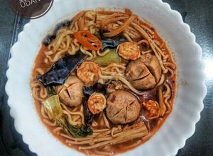 Foto resep Suki Kuah Tom Yam (bumbu Instan) dengan Kaldu Udang