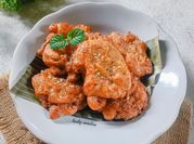 Gambar pisang goreng cinnamon