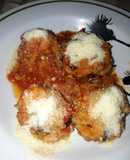 Albóndigas de Berenjenas con salsa fileto