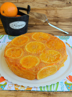 Una foto de Pastel de naranja