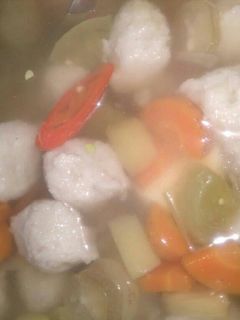 Foto resep Asem-asem Bola Ikan Tenggiri