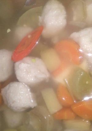 Foto resep Asem-asem Bola Ikan Tenggiri