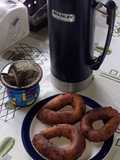 Mandocas Maracuchas (buñuelos de banana y miel)