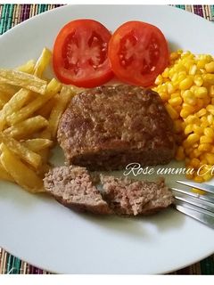 Foto resep Patty beef burger