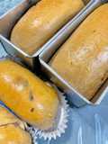 Roti tawar kentang ham and cheese
