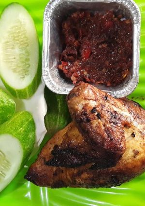 Foto resep Ayam bakar simple teflon