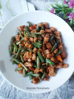 Foto resep 552. Tumis Kacang Panjang & Tempe