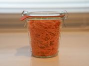 A picture of korean" carrot salad