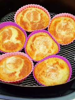 Foto de Muffin de banana na airfryer