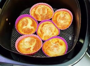 Foto de Muffin de banana na airfryer