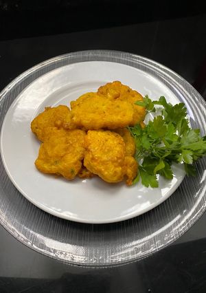 Una foto de Tortillitas de bacalao