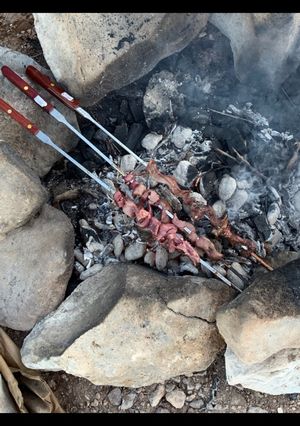 عکسی از دستور جگر زغالی
