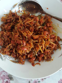 Foto resep Teri kacang balado