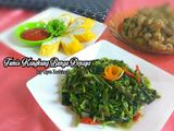 Tumis Kangkung Bunga Pepaya