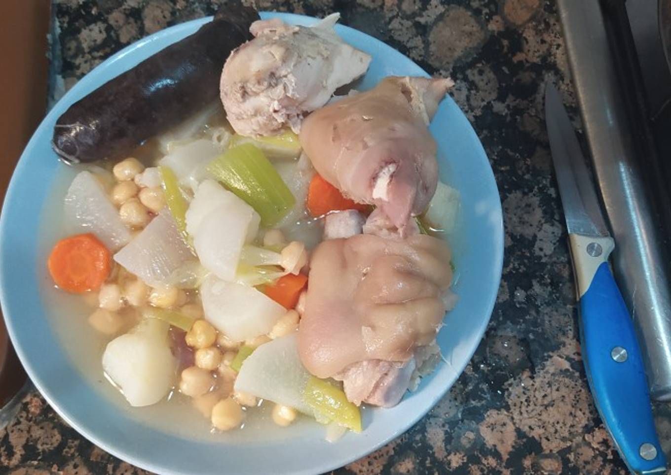 Cocido, receta de la abuela
