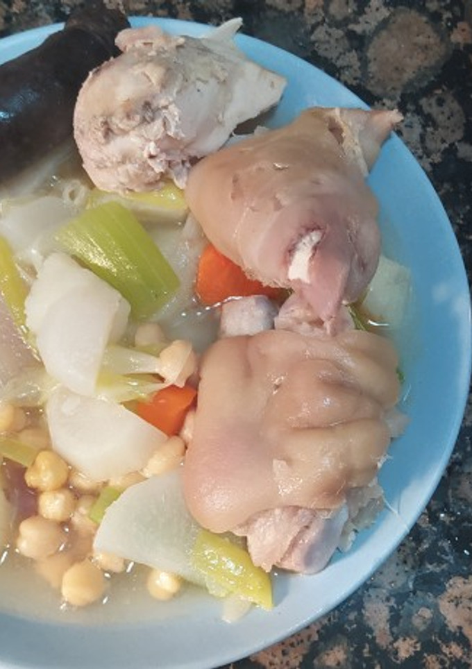 Una foto de Cocido, receta de la abuela