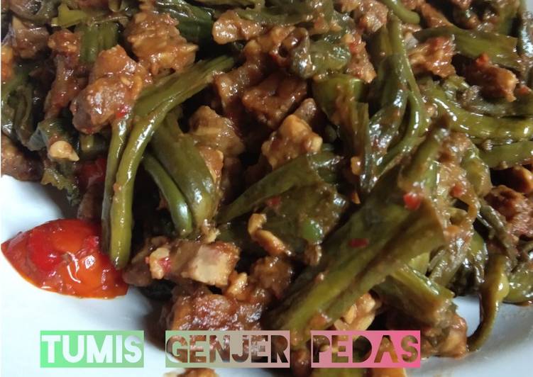 Tumis Genjer pedas