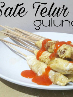Foto resep Sate Telur Gulung (Jajanan SD)