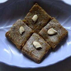 A picture of Dry Fruits Barfi the Natural way No Sugar.