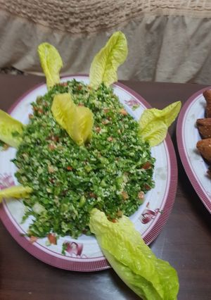 صورة لوصفة تبولة