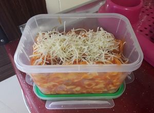 Foto principal de Macarrones rellenos de carne🍅🧀