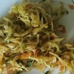 A picture of Fried cabbages.