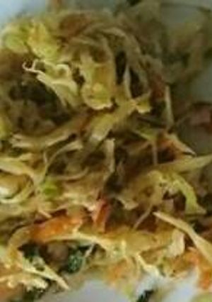 A picture of Fried cabbages.