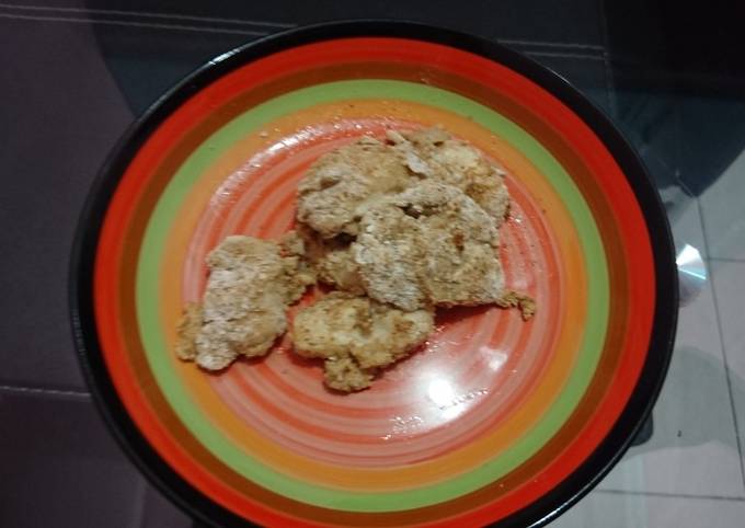 Chicken popcorn ala diet