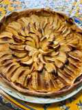 Tarte aux pommes et fudge écossais
