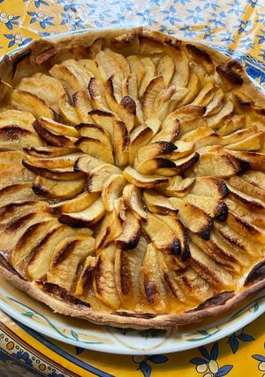 Une photo de Tarte aux pommes et fudge écossais