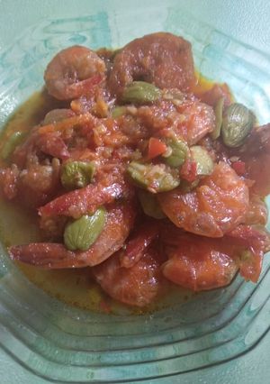 Foto resep Sambal udang pete
