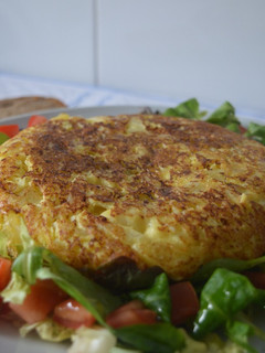 Una foto de Tortilla de patata fit, sin aceite