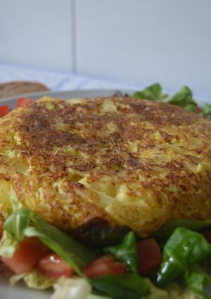 Foto principal de Tortilla de patata fit, sin aceite